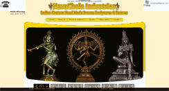 Desktop Screenshot of navacholasculptures.com